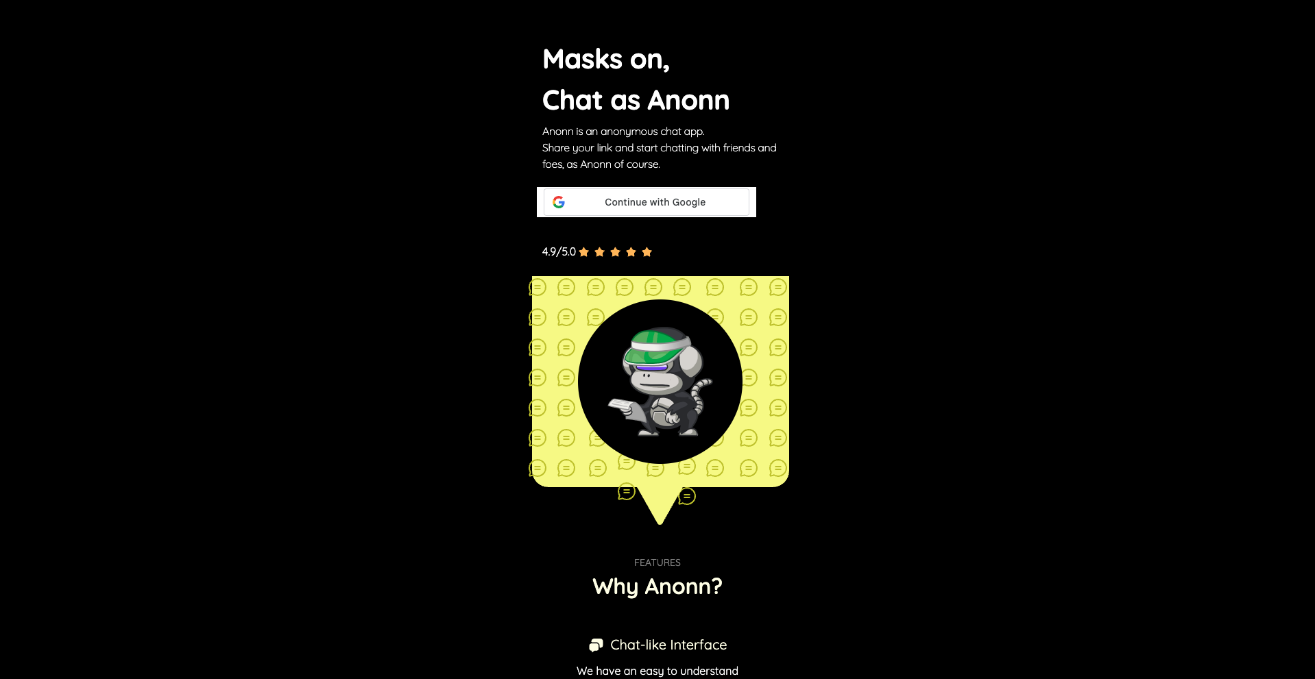 Anonn - Anonymous Chat